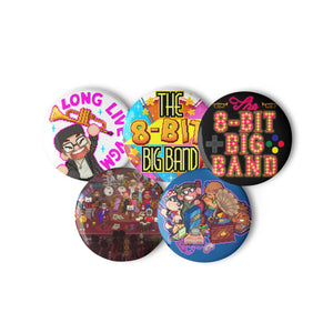 Set of 5 8BBB Pins 1.25"