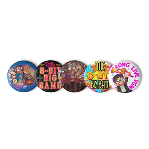 Set of 5 8BBB Pins 1.25"